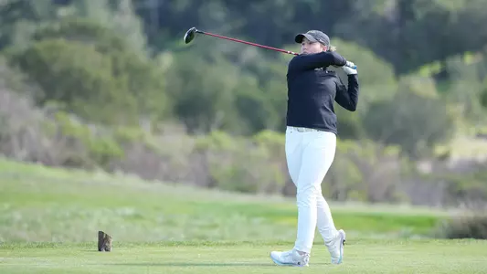 Eva Pett Teeing Off at Juli Inkster Invite 2025