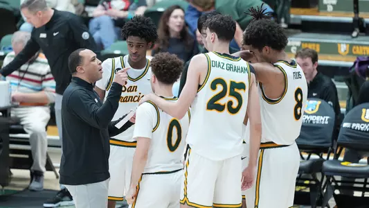 MBB Huddle at Timeout vs. Morgan State December 2025 Updated