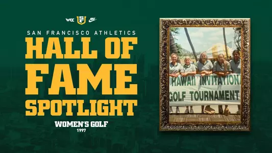 USF Athletics Hall of Fame Class of 2026 Spotlight 1997 Women's Golf