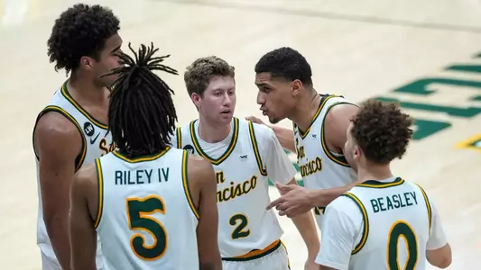 MBB Huddle vs. Morgan State December 2025