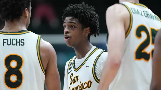 MBB Legend Smiley Talking to Teammates vs. Morgan State December 2025