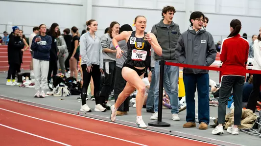 Jessica Spilsbury running at BU 2026