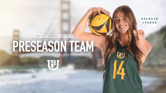 BVB Branson Lennon All-WCC Preseason Team Graphic