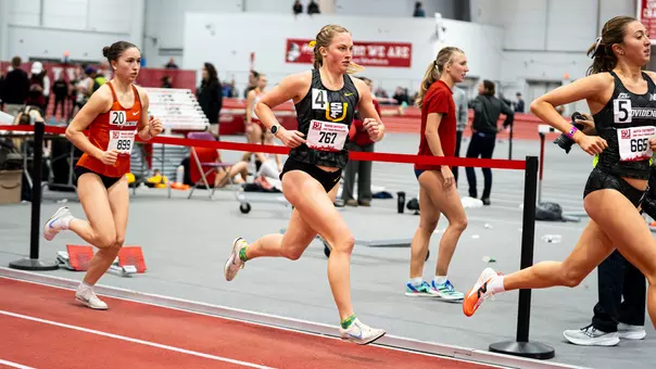 Reese Tucker running at BU 2026