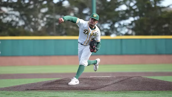 Alan Gonzalez pitching vs. Sac State 2026