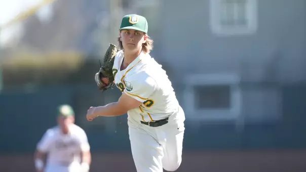 Paul Wheeler pitching vs. Sac State 2026