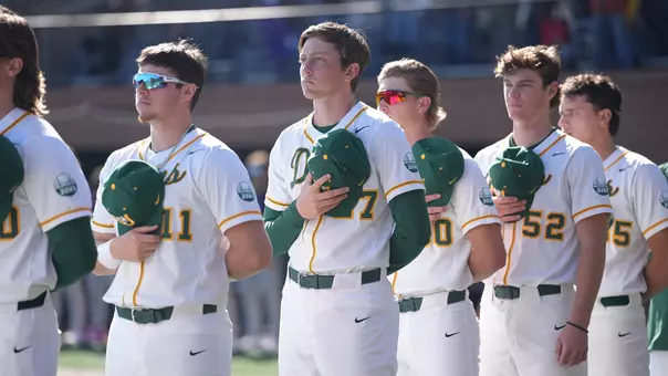 Baseball national anthem vs. WIU 2026