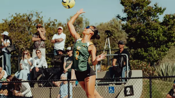 Mahlia Priestley serving vs. CUI 2026