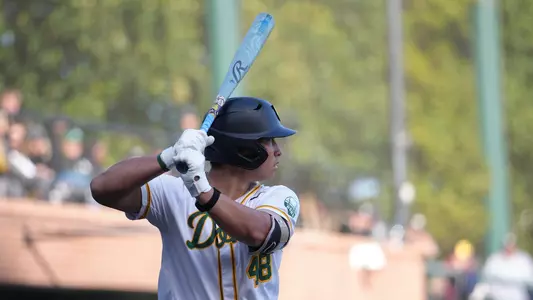 Jackson Nystrom batting vs. WIU 2026