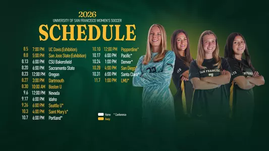 Women's Soccer 2026 Schedule