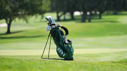 Eva Pett golf bag at Stanford Invitational 2026