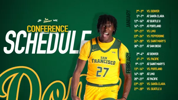 WCC Men's Basketball Conference Weekly Matchups 2026-27