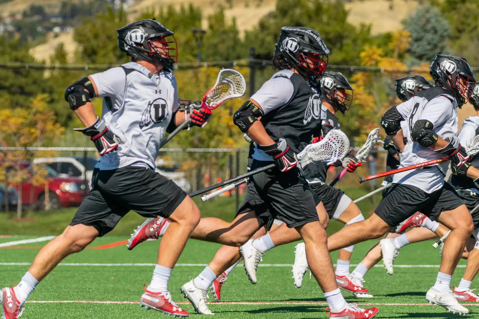Utah Lacrosse plays in Red/White Game, Oct. 5, 2019