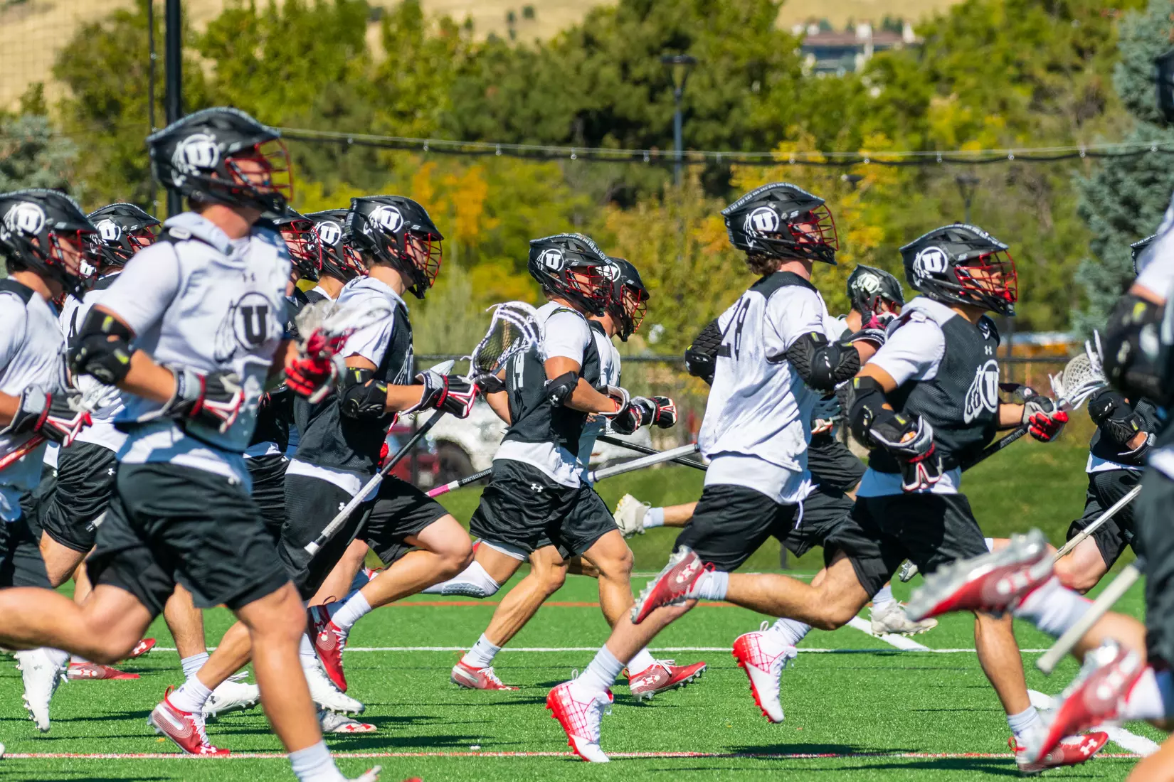 Utah Lacrosse plays in Red/White Game, Oct. 5, 2019