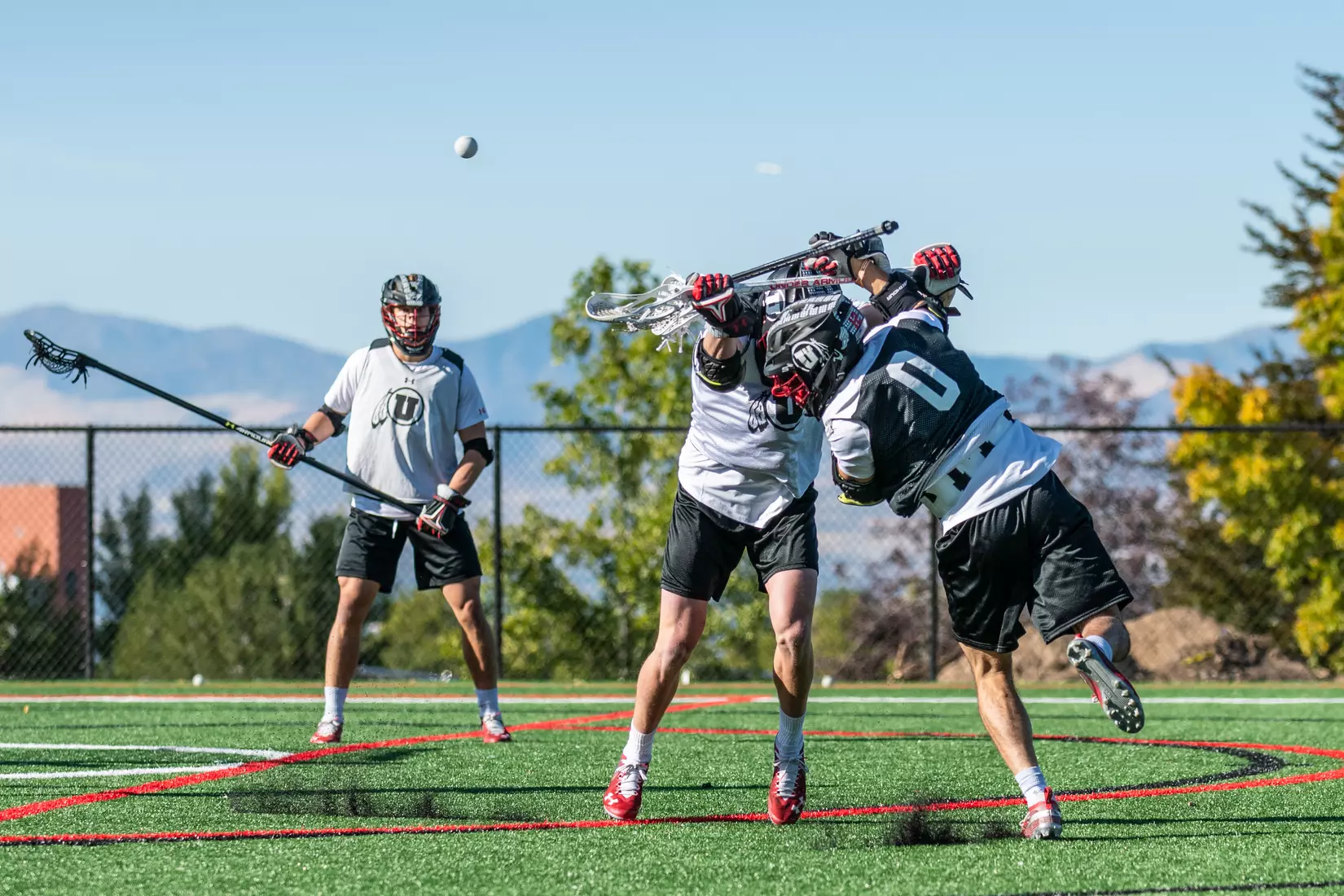 Utah Lacrosse plays in Red/White Game, Oct. 5, 2019