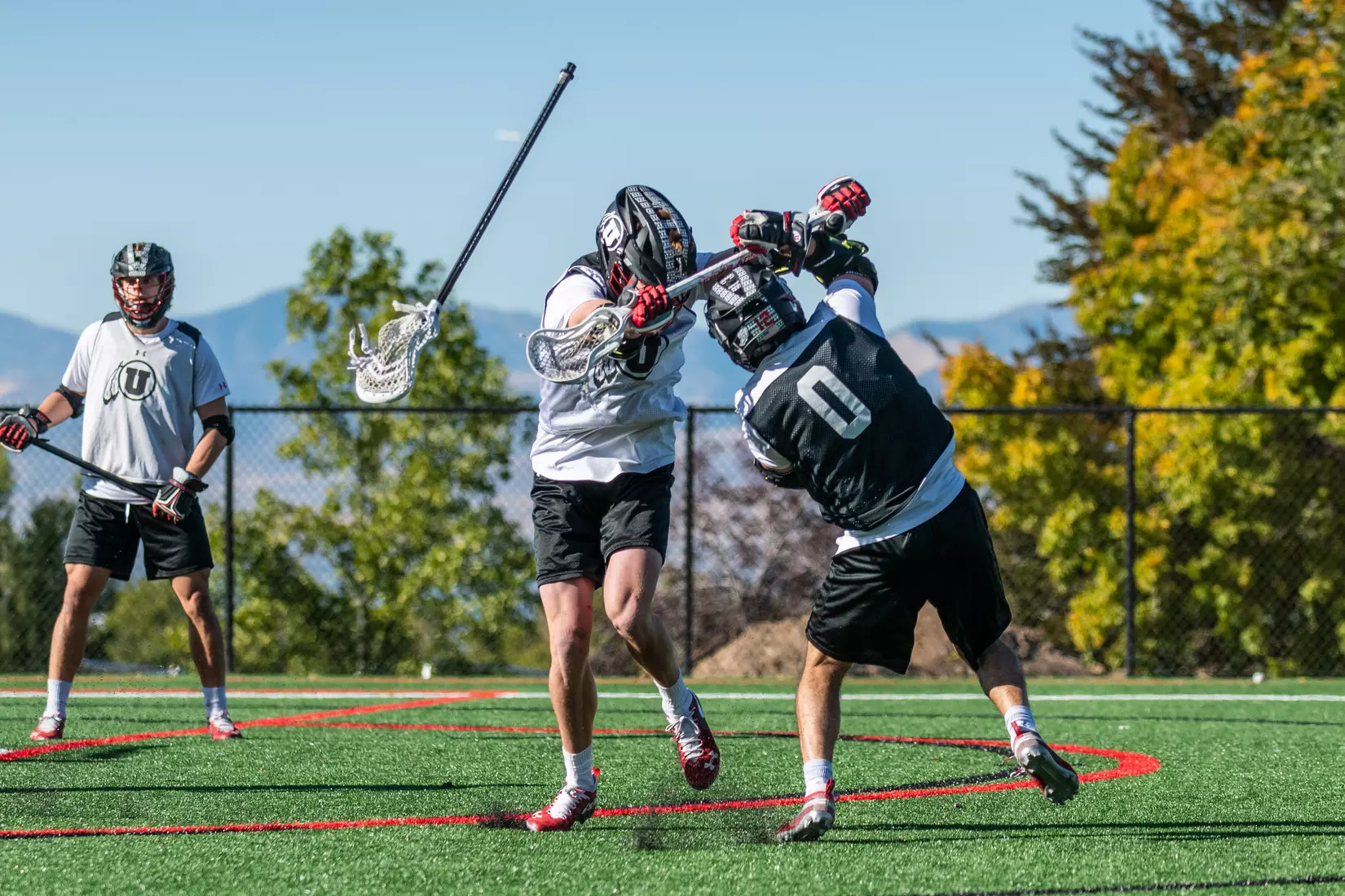 Utah Lacrosse plays in Red/White Game, Oct. 5, 2019
