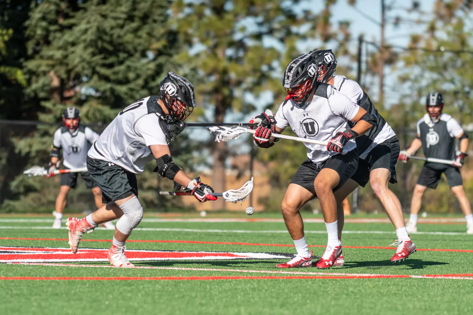 Utah Lacrosse plays in Red/White Game, Oct. 5, 2019