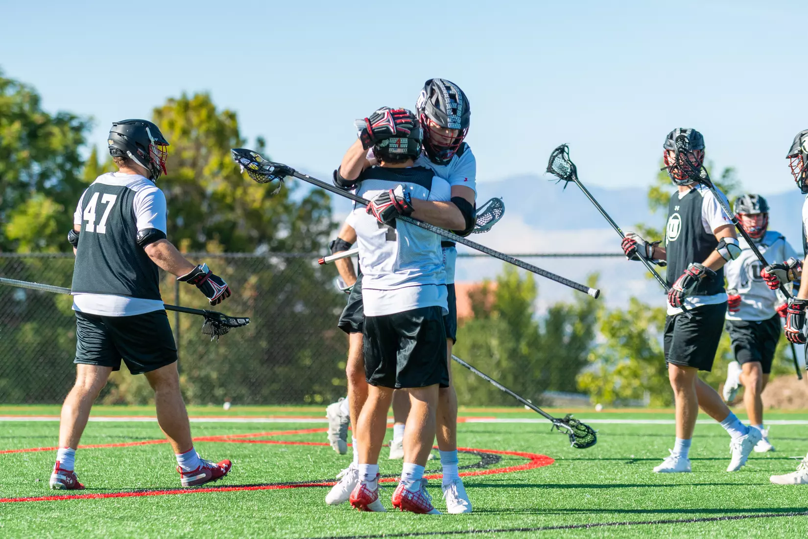 Utah Lacrosse plays in Red/White Game, Oct. 5, 2019