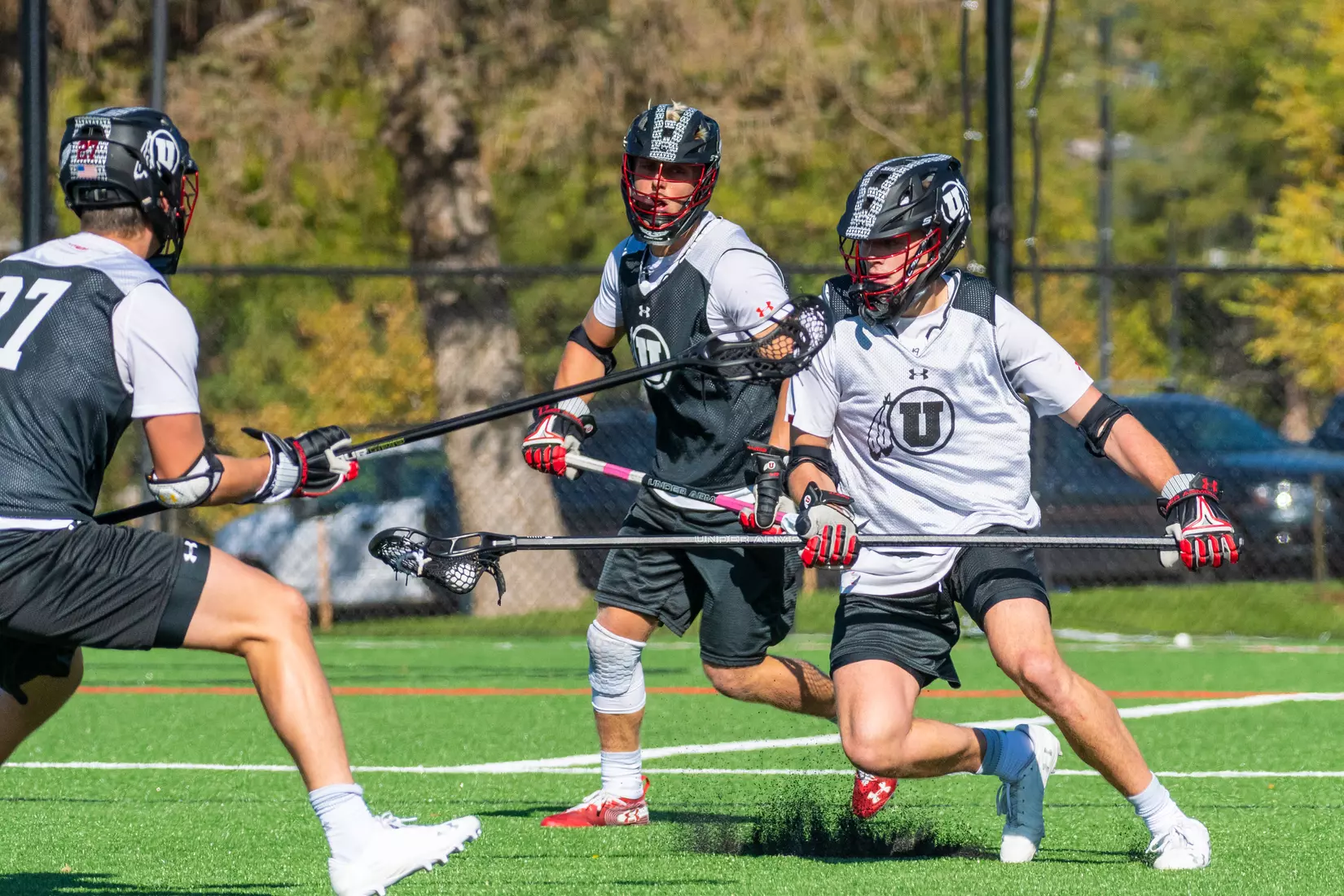 Utah Lacrosse plays in Red/White Game, Oct. 5, 2019
