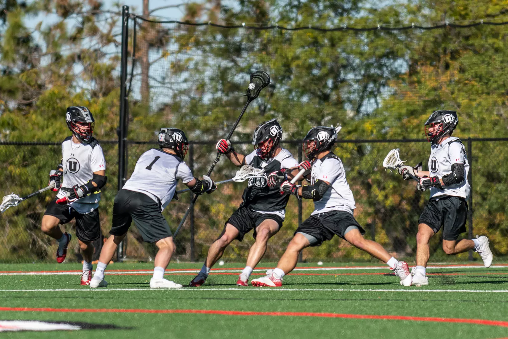 Utah Lacrosse plays in Red/White Game, Oct. 5, 2019