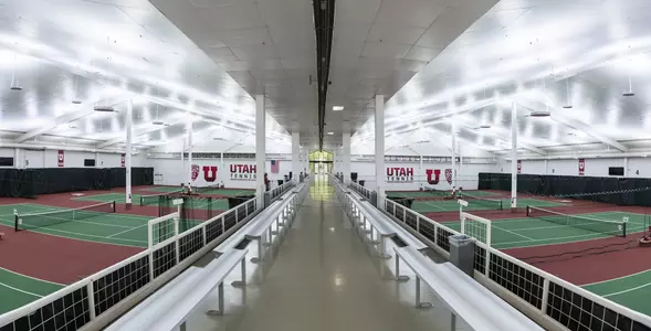 Eccles Tennis Center Interior Shot