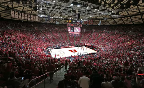 Huntsman Center During Arizona Game