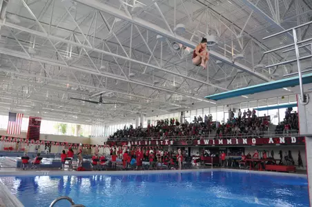 Diver in Ute Natatorium