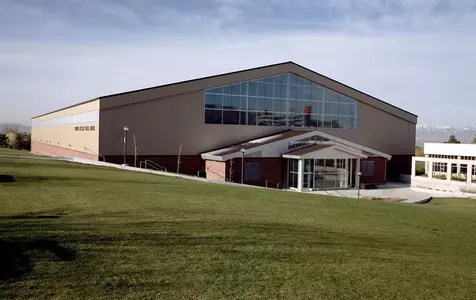 Eccles Field House Exterior