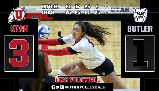 Utah 3, Butler 1