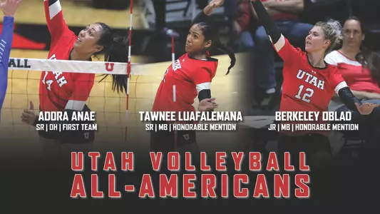 2017 Utah Volleyball All-Americans