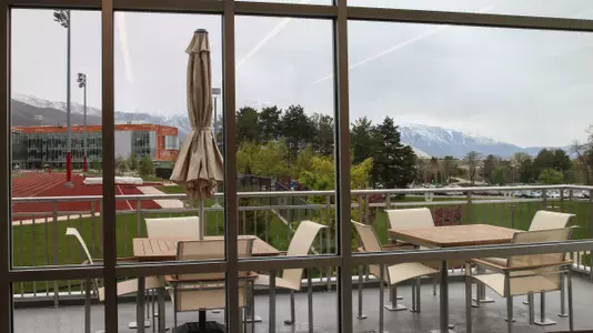 Ski Building Balcony