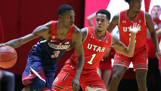 Justin Bibbins_Utah Men's Basketball vs. Arizona
