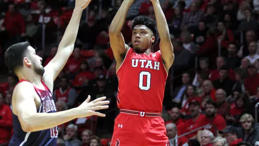 Sedrick Barefield_Utah Men's Basketball vs. Arizona