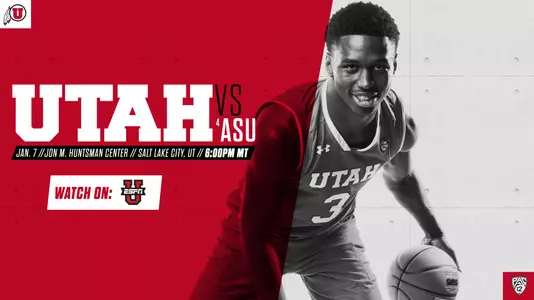 Utah MBB Game Day vs. Arizona State