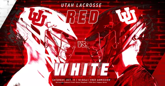 Lacrosse Red White Scrimmage Graphic
