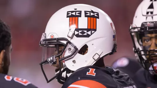 Tyler Huntley Helmet