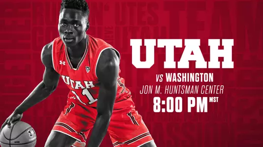 Utah MBB Game Day - vs. Washington