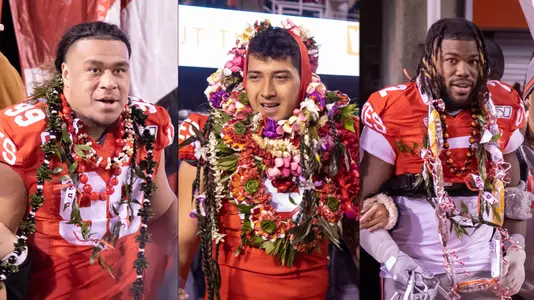 Leki Fotu, Bradlee Anae, Zack Moss FWAA All-America