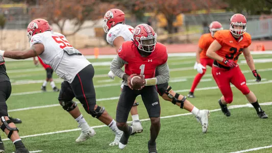Tyler Huntley Bowl Practice