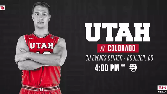 Utah MBB at Colorado