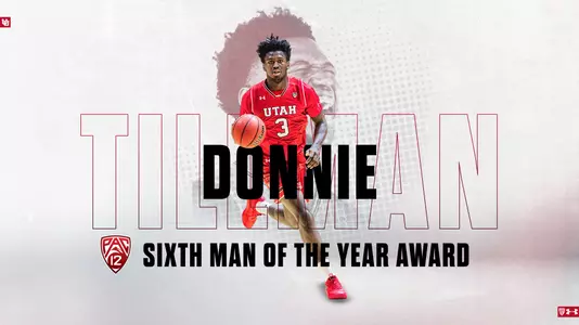 Donnie Tillman - Pac-12 6th Man of the Year