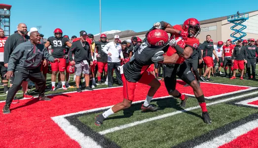 Spring Practice with Pads