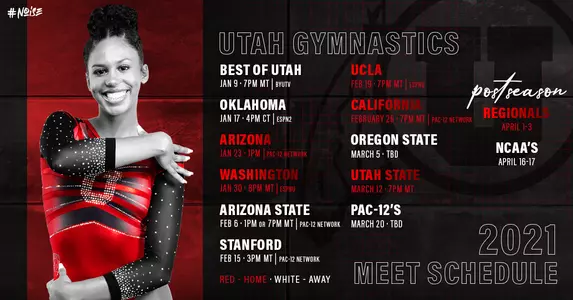 2021 Meet Schedule - Gymnastics