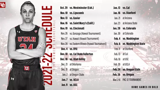 WBB 2021-22 schedule