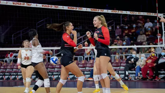 Dani Drews Kennedi Evans vs USC