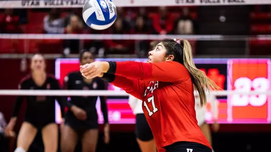 Vanessa Ramirez UNIVERSITY OF UTAH VOLLEYBALL VS STANFORD