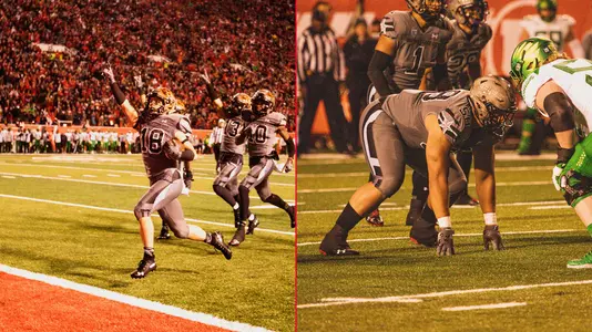 Britain Covey and Junior Tafuna - vs. Oregon (2021)