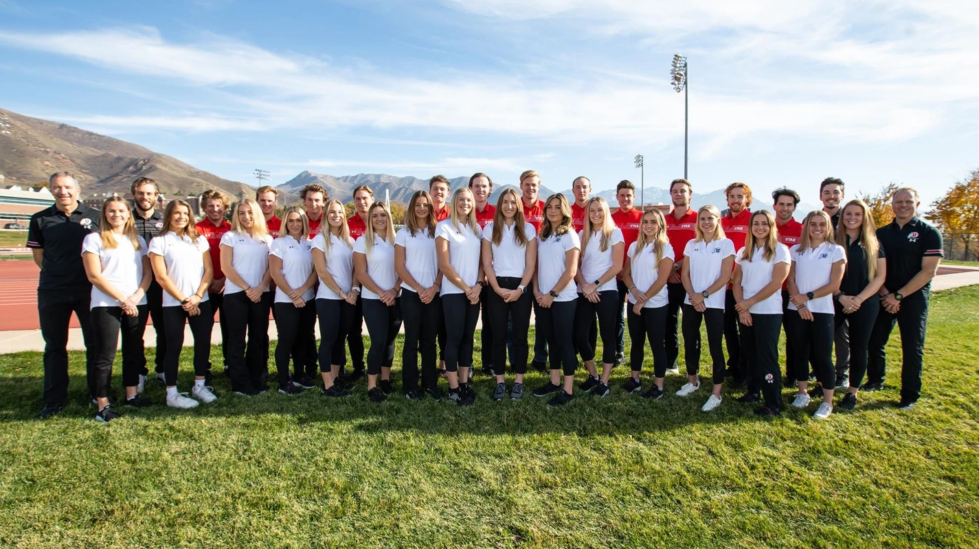 2022 Utah Ski Team Photo