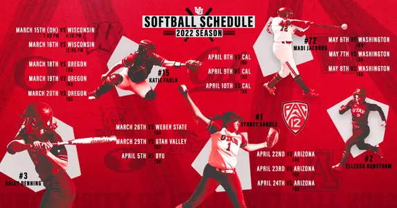 2022 Softball Home Schedule
