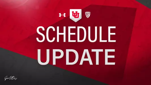 Baseball Schedule Change